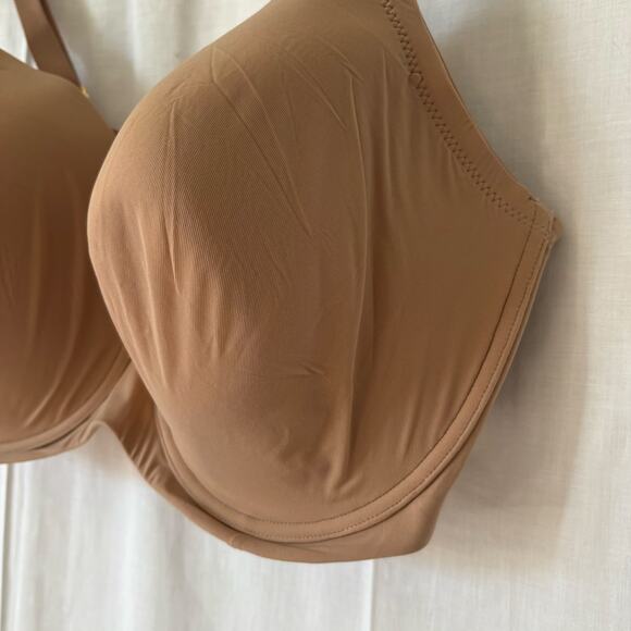 New NATORI 736096 Chic Comfort Full-Figure Contour Bra 42H Buff Nude NWT - Picture 2 of 6